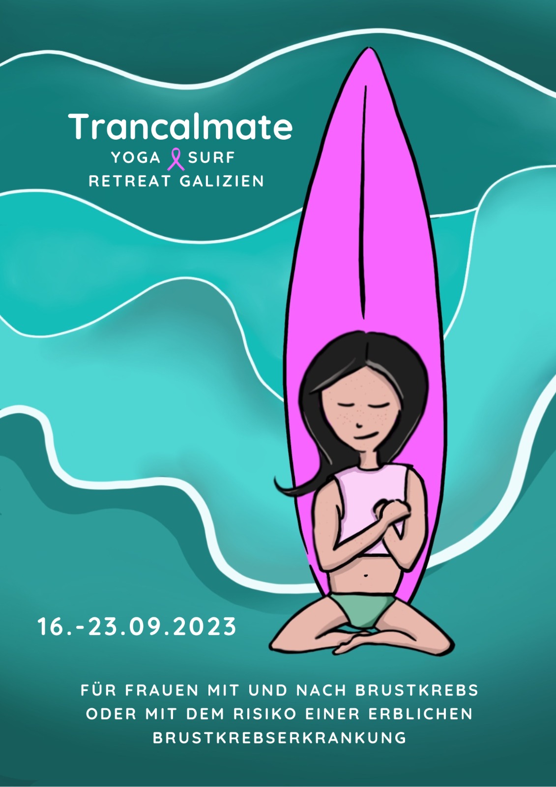 Trancalmate Yoga Surf Retreat Galizien